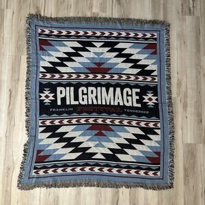 Pilgrimage Festival Throw Blanket 58"x51 Fast Shipping